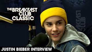 Justin Bieber Raps Tupac + More - Breakfast Club Classic 2011 Interview