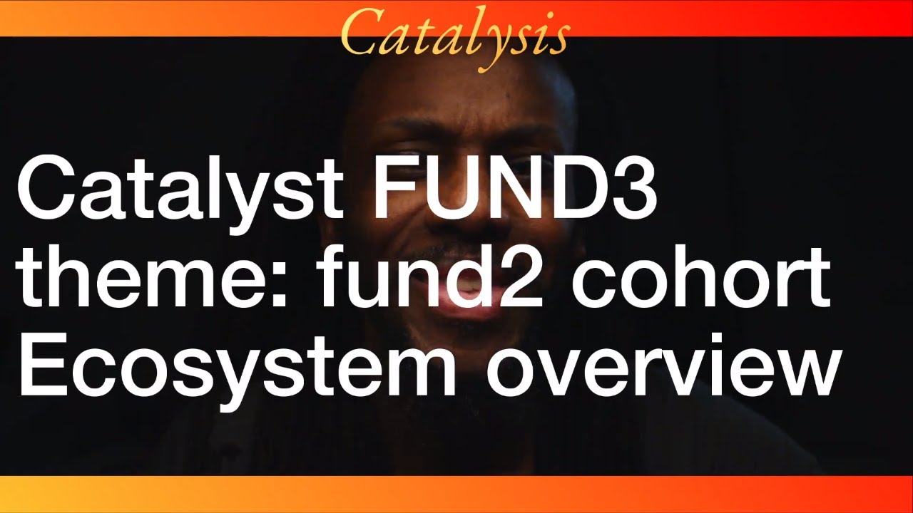 Cardano $500,000 Catalyst FUND3 - theme: fund2 cohort Developer Ecosytem overview