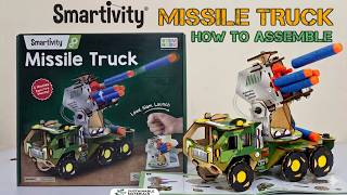 Missile Truck | How to  make | Assemble Smartivity Missile Truck | Assembly | Loading Guide | STEM screenshot 4
