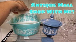 ANTIQUE MALLS ARE MY HAPPY PLACE! | Riverside Antiques Shop With Me!
