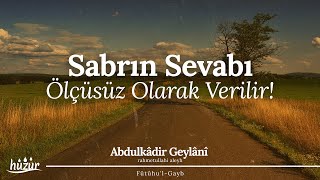 SABRIN SEVABI Ölçüsüz Olarak Verilir! | Abdulkadir Geylani