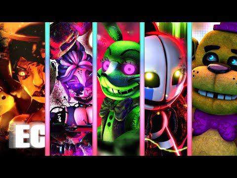 FNAF & SFM | XboxGamerK Animation Compilation 2019