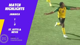 Jamaica 1-0 Puerto Rico Highlights | 2026 CONCACAF U-20 World Cup Qualifiers