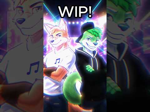 🤫 SECRET! SECRET! 🤫 I have a NEW COLLAB coming out with MrKoolTrix and here's a clip of the WIP!💚 🐾