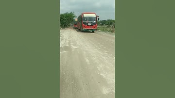 BRTC bus in Shariatpur #trending #bus #shariatpur_to_dhaka
