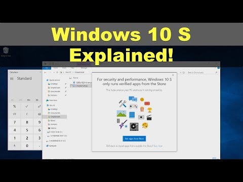 „Windows 10 S“ paaiškinimas: kaip tai veikia, apribojimai ir kaip įdiegti daugiau programų