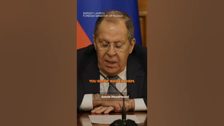 Lavrov to EU: You Had Your Chance — And You Wasted It