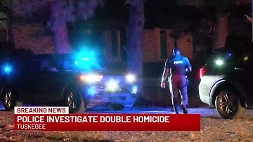 Police investigating double homicide in Tuskegee
