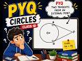 "Why Every Class 10 Student Gets Circle Questions Wrong (PYQ Solved)" part-2