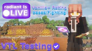 VTL Testing Handcam for 6 hours. ( DonutSMP and v+ Later)