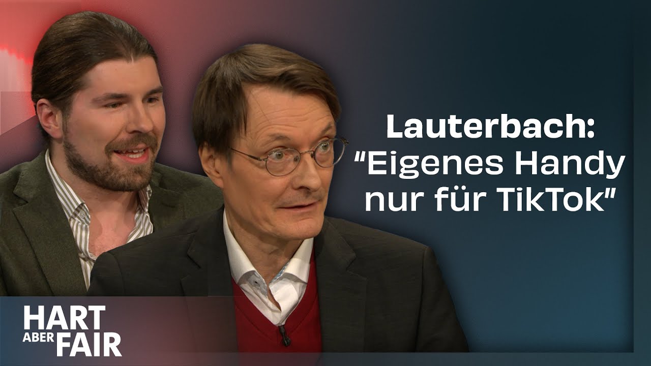 TikTok-Verbot? Das sagt Karl Lauterbach | hart aber fair