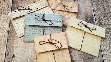 Mini trifold accordion ephemera holder - Week 30 - #roxysweeklychallenge