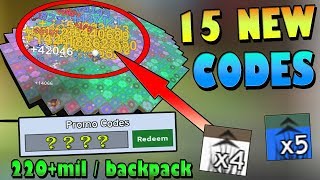 15 New Op Codes 220milbackpack Roblox Bee Swarm Simulator - 