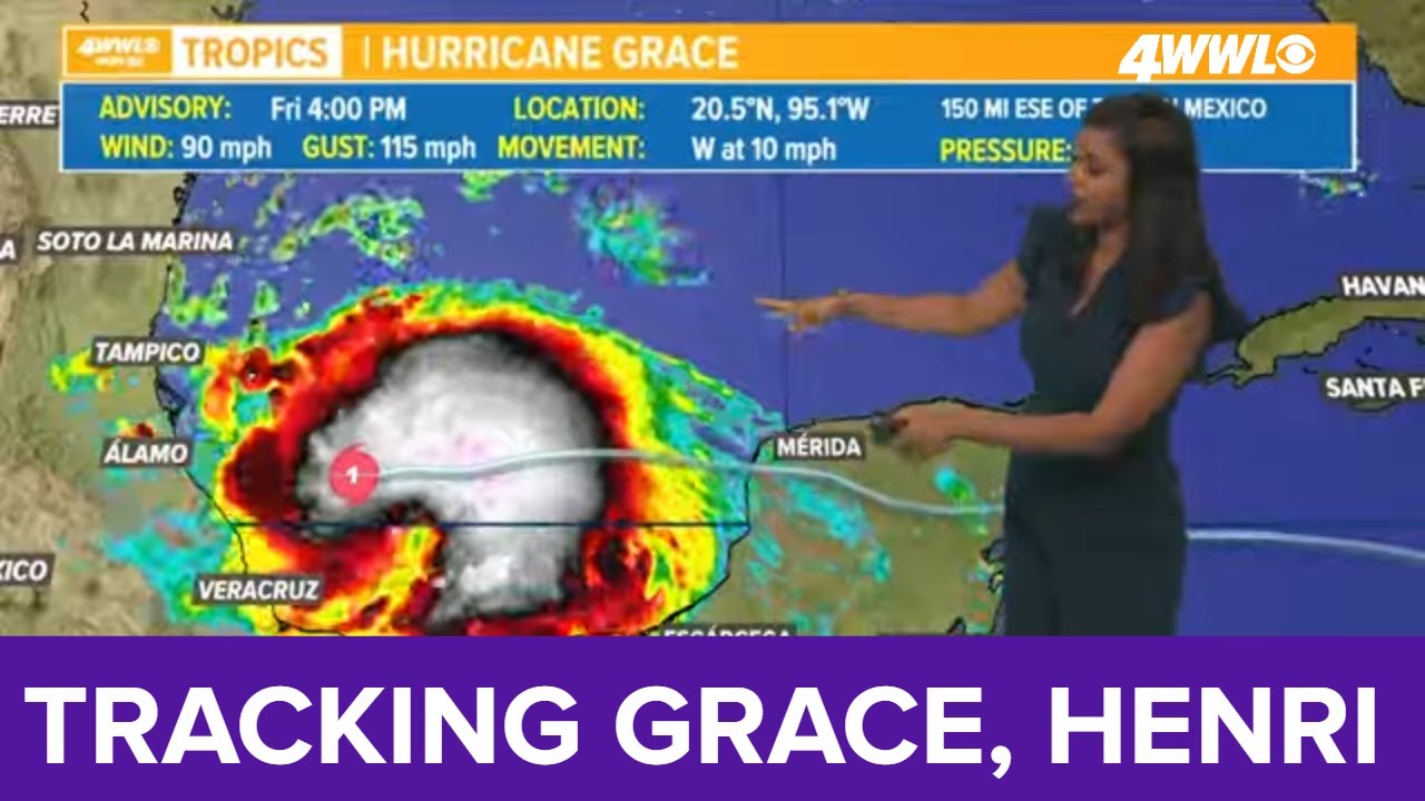 Friday 4 PM Tropical Update: Hurricane Henri to make landfall as Cat 1 ...