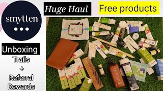Smytten Huge Haul | Unboxing | Free Branded Products | Archana Chandu