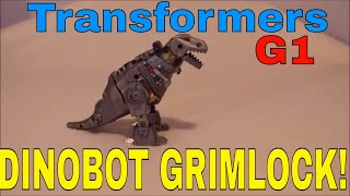 Transformers Vintage G1 Grimlock - GotBot True Review NUMBER 330