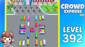 Crowd Express Level 392 Solution Walkthrough