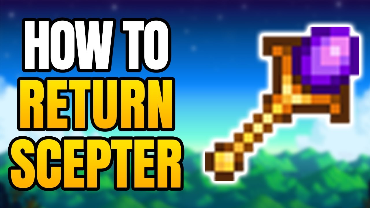 Как получить Скипетр Возвращения в Stardew Valley | Как телепортироваться на ферму