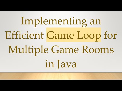 Implementing an Efficient
