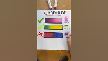 How to do gradient easy #drawing #art #howtodraw #markersketch #markers #gradient #paint