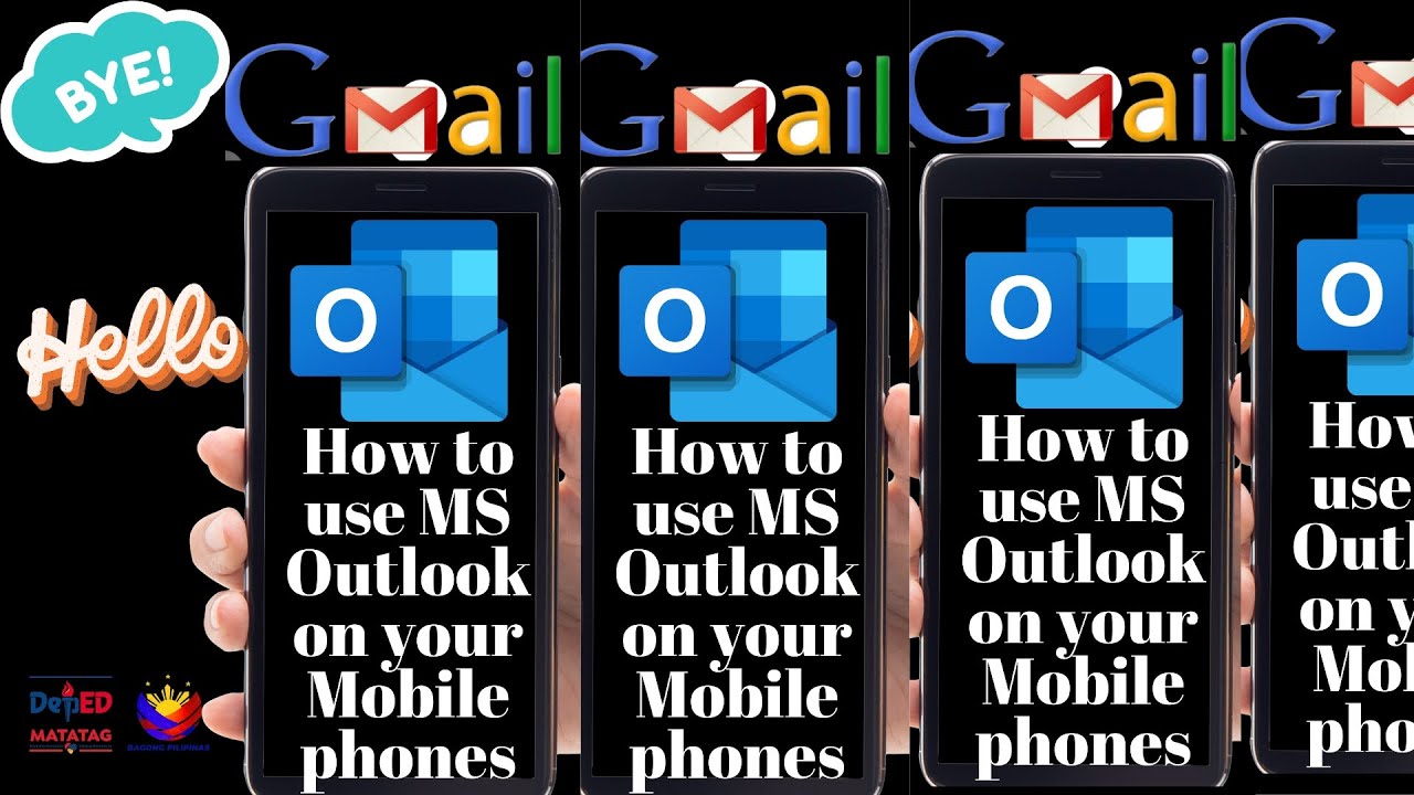 HOW TO USE MS OUTLOOK USING YOUR MOBILE PHONE. BYE GMAIL THANK YOU ...