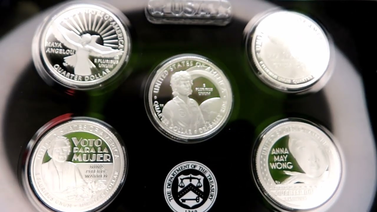 NEW Mint Release! American Women's Quarters Silver Proof Set...