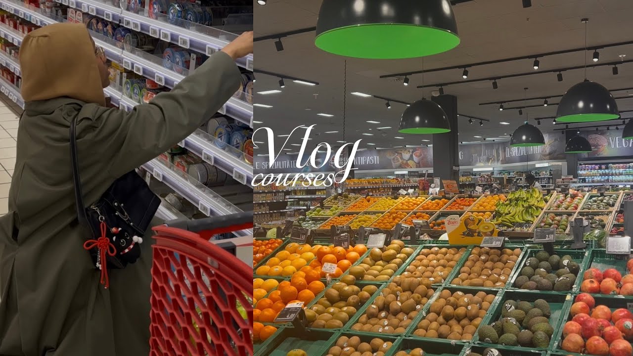 Je fait les courses pour 7… j’étais pas prête 😭