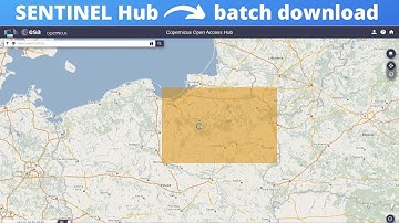 Sentinel datasets batch download