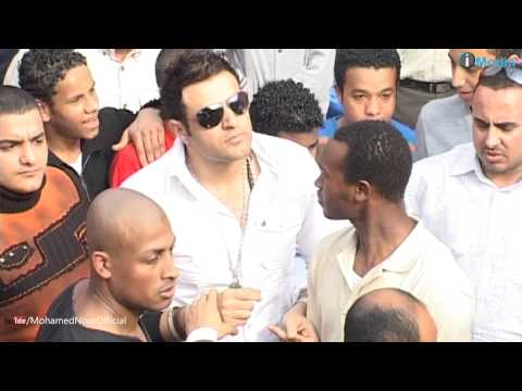 Mohamed Nour | محمد نور - لحظة دخولة حفلة مع شيكابالا