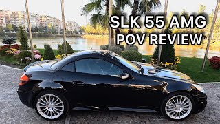 Mercedes-Benz SLK 55 AMG R171 - CAR REVIEW | DRIVING POV |ALBANIAN CAR REVIEW  | MAKINA NE SHQIPRI