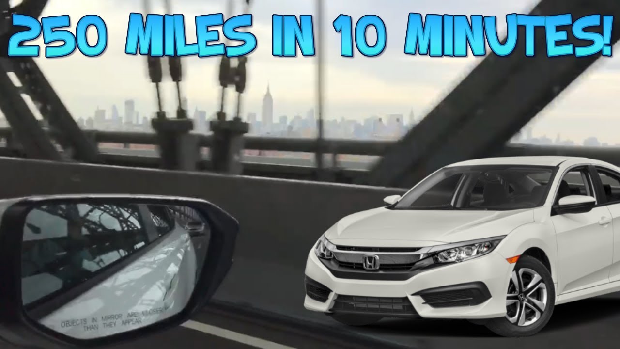 250 Miles Of Driving In 10 Minutes Timelapse (New York → Northern Virginia)