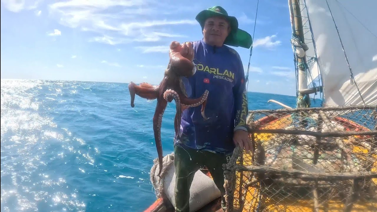 PESCARIA DE COVOS, VEJA MAIS UMA AVENTURA NO MAR COM ADRENALINA E MUITO PEIXE!