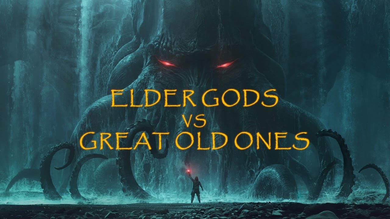 cthulhu, War Of Elder Gods & Great Old Ones, the elder gods hp love...