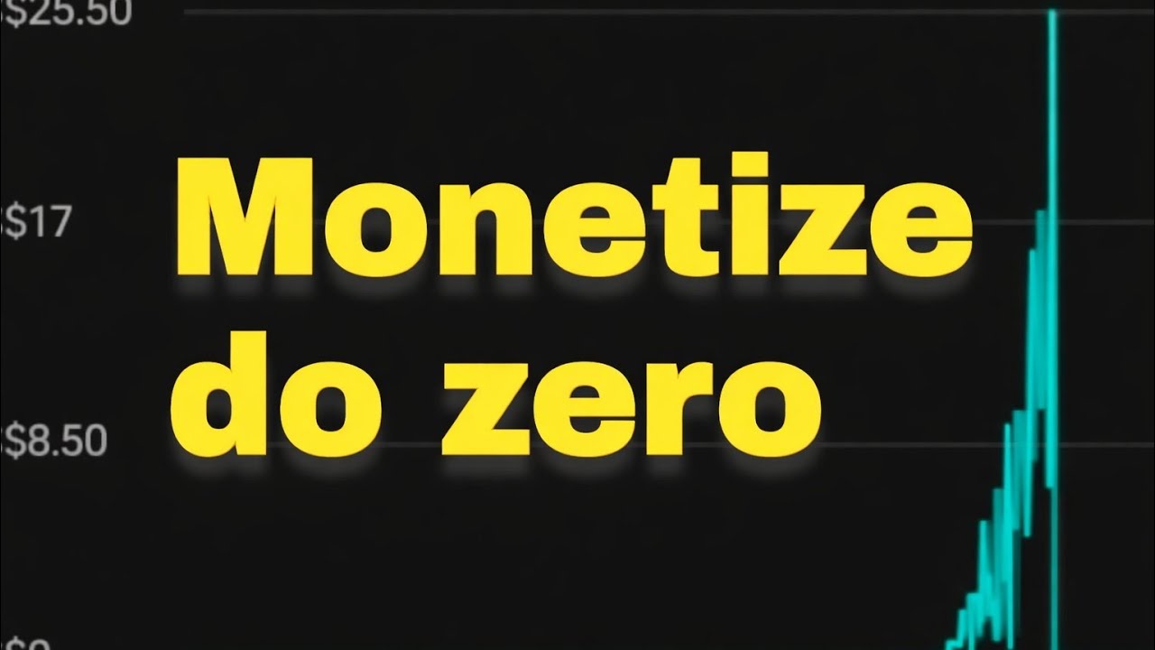 Monetize seu canal com nenhum inscrito.