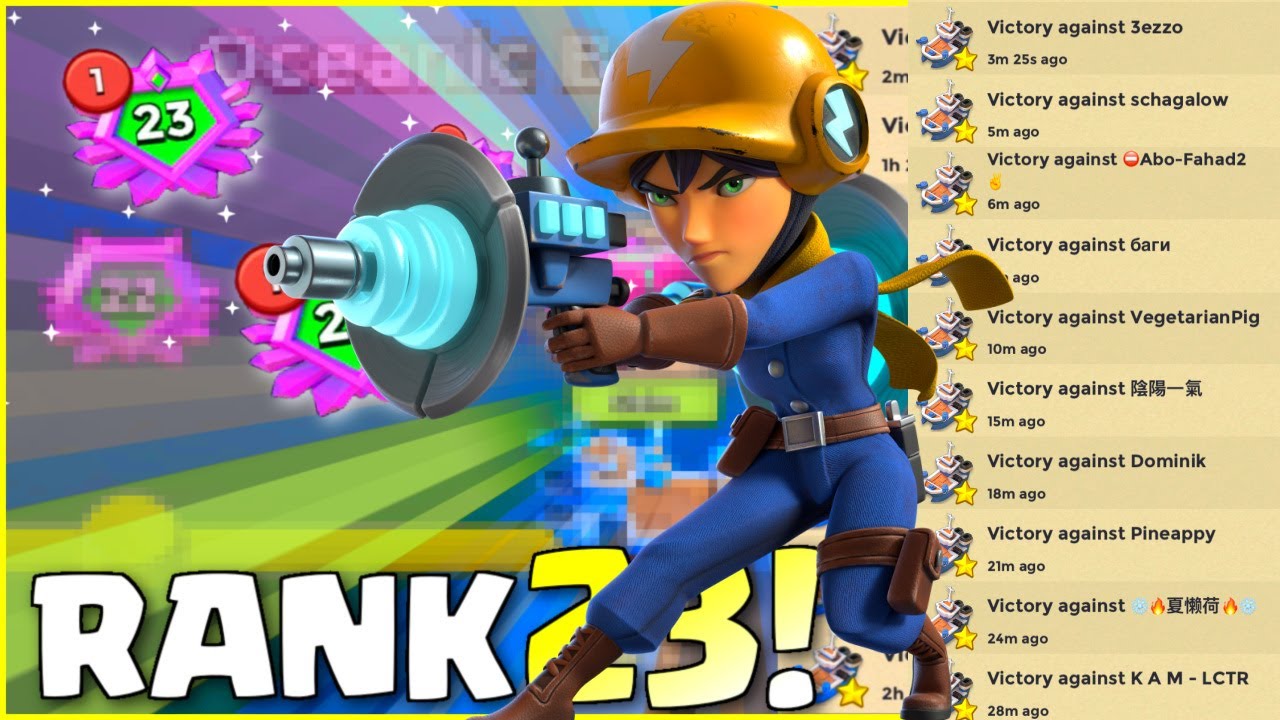 Copy This FAST into Rank 23! (Season 70) // Boom Beach Warships