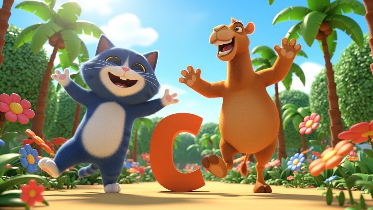 ABC Animals Parade | Fun Kids Song, Nursery Rhymes & Baby Songs 🔤🐶🎶