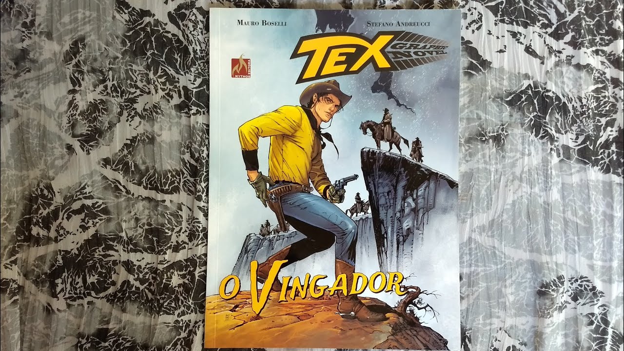 Tex Graphic Novel 5 "O Vingador" (jun/2018) Folheando Tex
