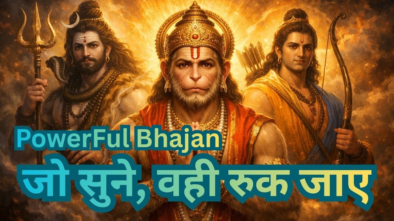 संकट कटे, मन शांत हो | हनुमान शिव राम भजन | जो एक बार सुने वही बार-बार सुने #hanuman #shiv #ram