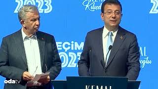 Ekrem İmamoğlundan İtiraf Önde Olduğumuz Sandıklara Yoğun Bir İtiraz Var