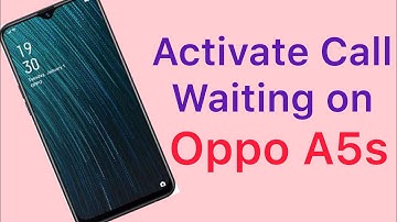 how to activate call waiting in Oppo A5s ! oppo call waiting activate