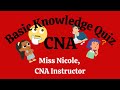 Cna basics test your knowledge quiz  multiple choice  learnwithnicole