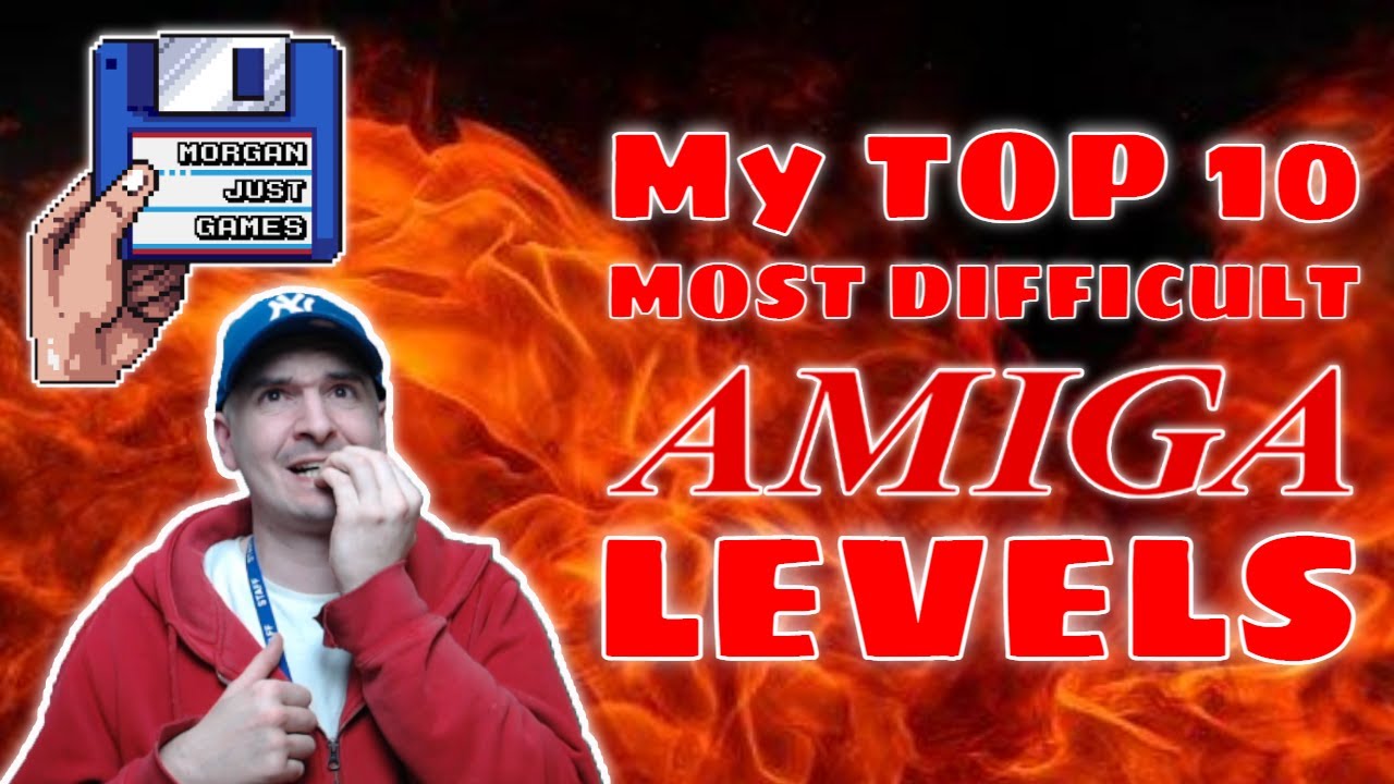 My Top 10 Most Difficult Amiga Levels - Morgan Just Games
