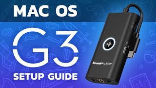 Sound Blaster G3 Setup Guide For Mac Os