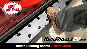 Rivian R1S & R1T Running Board Installation Instructions