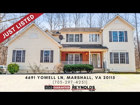 4691 Yowell Lane, Marshall, VA home video tour