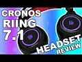 Tt eSPORTS Cronos Riing RGB 7.1 Headset Review