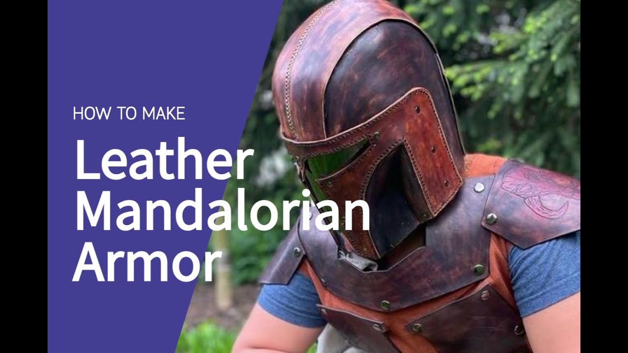 leather Mandalorian | Shoulder Armor Tutorial