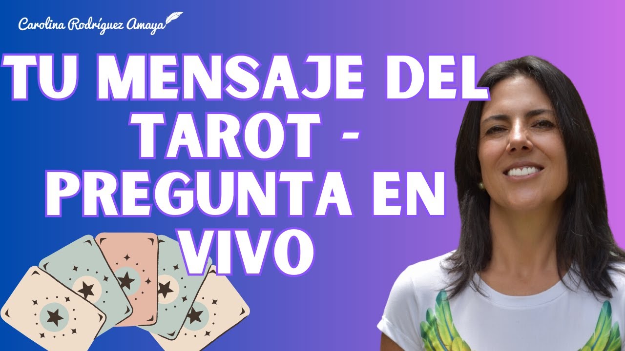 Lectura en vivo de tarot 📱