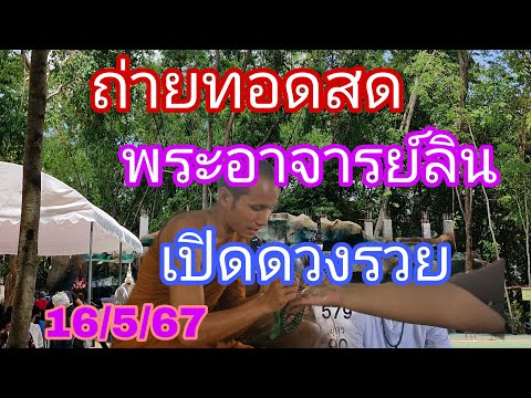 ถ่ายทอดสดพระอาจารย์ลินคนมาเน่นวัด