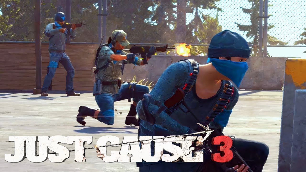 JUST CAUSE 3 - NPC Wars (D.R.M. vs The Rebellion)